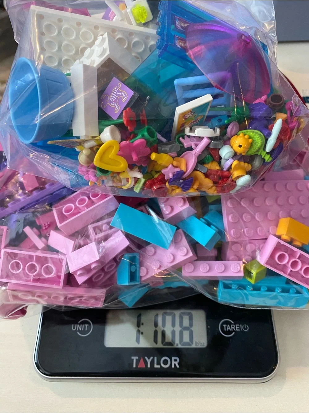 Lego Friends Mixed Bundle- lots of Accessories & branded pieces- Appx 1.1 lbs